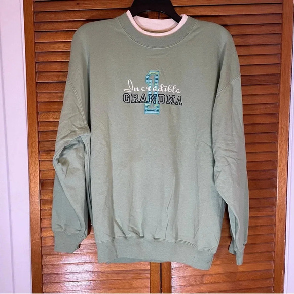 Marshalls Sweaters - M&C Sportswear Incredible Grandma Graphic Pullover Sweater Sz XL